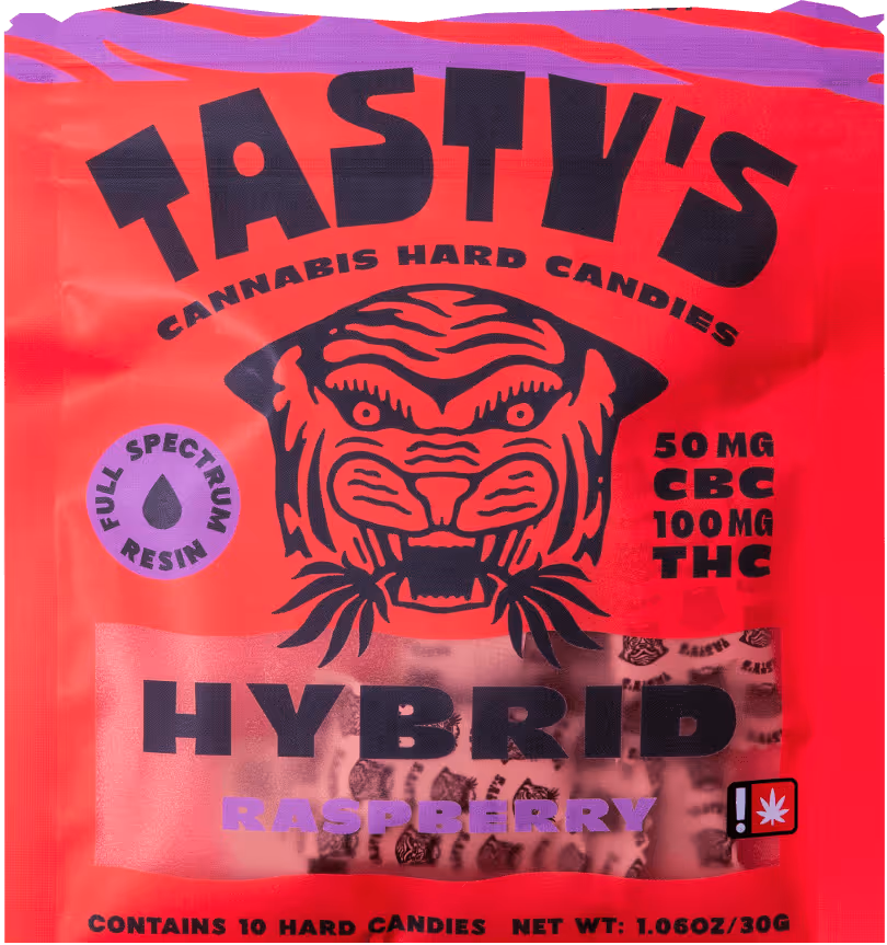Tasty's Raspberry Hard Candies Pouch